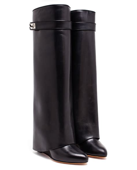 givenchy shoes bootie|Givenchy knee high boots.